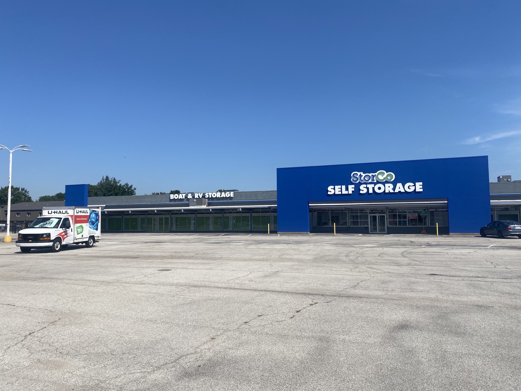 Storage Facility store front